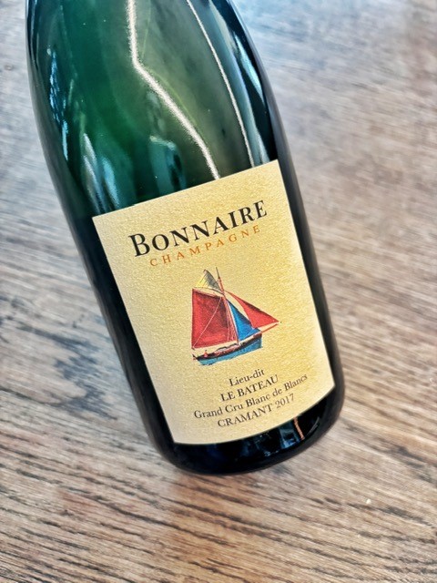 CHAMPAGNE BONNAIRE LE BATEAU CRAMANT 2017 GRAND CRU BLANC DE BLANCS DEG 05/24